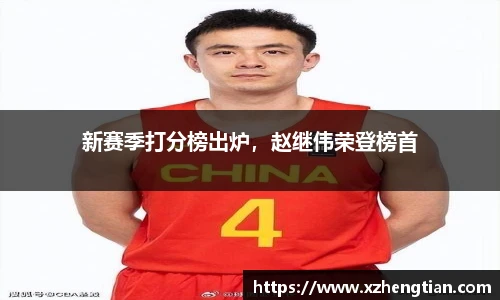 新赛季打分榜出炉，赵继伟荣登榜首